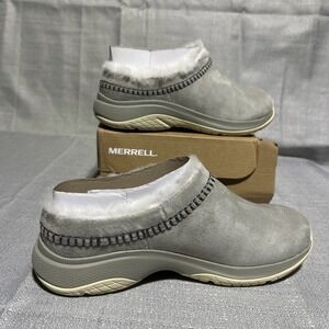 Merrell Women's Encore Ice 5 Fog Slippers Size 6 J007104 Fleeze Lounge